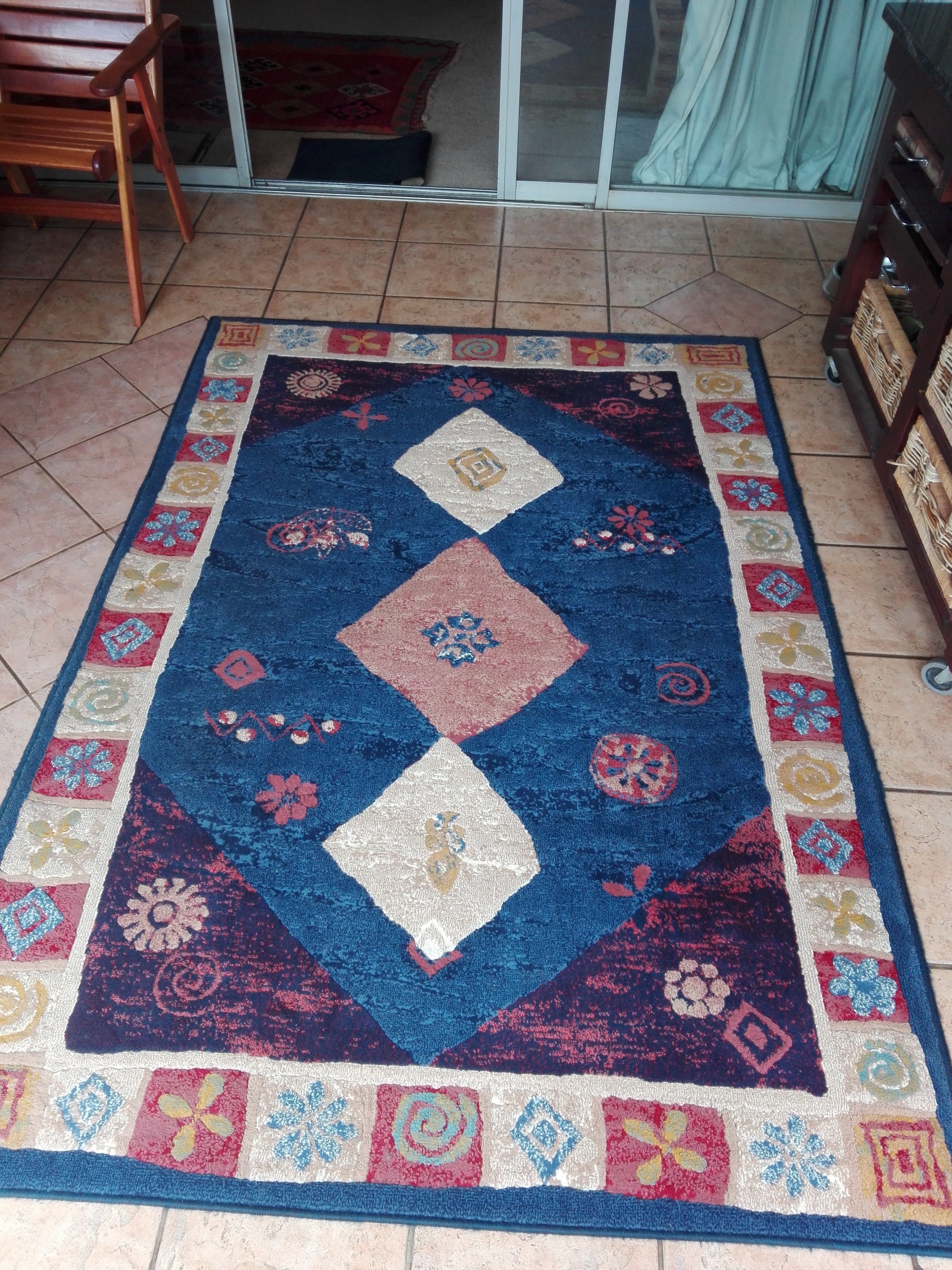 Rug clean before and after