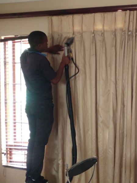 Curtain cleaning