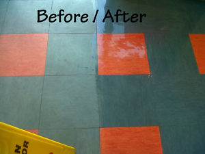 vinyl floor sealing